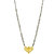 MissMister Gold Plated Brass Heartshape Design Plain Mangalsutra Tanmaniya Ethnic Jewellery Necklace for Women Girls