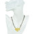 MissMister Gold Plated Brass Heartshape Design Plain Mangalsutra Tanmaniya Ethnic Jewellery Necklace for Women Girls