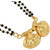 MissMister Gold Plated Brass Double wati Simple Design and Sober looks Traditional Mangalsutra wedding jewelry for Women