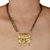 MissMister Gold plated Brass Rajwara Design,Meenakari Traditional Ethnic Mangalsutra Wedding necklace jewellery for Women