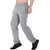 Muffy Men's Grey Slim-fit Poly-Cotton Track Pant