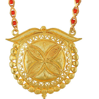 Big hotsell locket mangalsutra