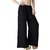 Women  free  size Black Colour Palazzo pant or trousers