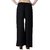 Women  free  size Black Colour Palazzo pant or trousers
