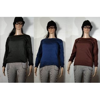                       WINTER SALE (PACK OF 3) Women's Thermal Warm Top Inner - Multi-Color                                              