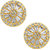 MissMister Gold plated Cubic Zircona Fashion earrings Women