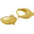 MissMister Gold plated, flower basket look ethnic Fashion earrings Women stylish