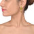 MissMister Gold plated Traditional Tassled hoop earrings Women stylish