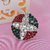 MissMister Silver plated Red, Green and White CZ studded, free size Fashion ring Women