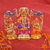 MissMister Gold Brass, Saraswati, Lakshmi, Ganesh, Diwali special Idol stand Home dcor Hindu