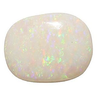                       CEYLONMINE- Natural Opal Stone 9.25 ratti Original Gemstone A1 Quality & Effective Stone For Unisex                                              