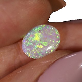 CEYLONMINE- IGI Opal7.25 ratti Precious Stone Certified A1 Quality Opal Gemstone Use For Locket,Ring,Earring (Unisex) CEYLONMINE- IGI Opal7.25 ratti Precious Stone Certified A1 Quality Opal Gemstone Use For Locket,Ring,Earring (Unisex)