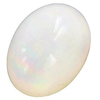CEYLONMINE- Natural Opal Stone 6.5 ratti unheated & Untreated Precious Opal Gemstone For Unisex CEYLONMINE- Natural Opal Stone 6.5 ratti unheated & Untreated Precious Opal Gemstone For Unisex
