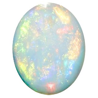                       CEYLONMINE- 7.25 ratti Unheated IGI Opal Gemstone For Unisex Lab Certified & Effective Opal Stone                                              