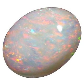                       CEYLONMINE- IGI Opal 7.25 ratti Precious Stone Certified & A1 Quality Opal Gemstone Use For Locket,Ring,Earring (Unisex)                                              