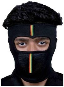 Liboni Care Black Bike Riding Pollution Face Mask for Men  Women (D17)