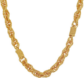MissMister Gold Plated Bar and Thick Linked Fashion Chain Men Latest