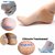 Liboni Silicone Gel Heel Pad Socks for Pain Relief for Men and Wom