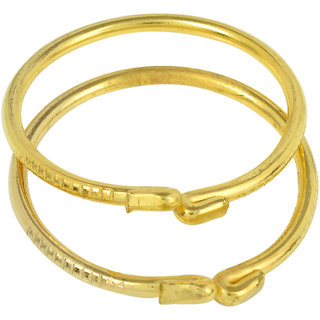                      MissMister Gold plated Brass Simple Design Nazariya, wrist lucky charm Nazariya jewellery for new born babies (0-3 yrs)                                              