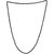 MissMister Alloy Black Beaded Super Long 54 Inches Wraparound Necklace Set Jewellery for Women