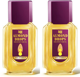 Bajaj Almond Drops Non Sticky Hair Oil 100ml Pack Of 2
