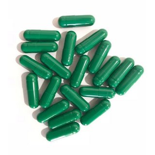 Empty Capsules 0 Green/white 1000