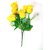 ALRAZA Yellow Rose Artificial Flowers for Decoration  14 inch Pack of 1