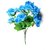 ALRAZA Blue Rose Artificial Flowers for Decoration  15 inch Pack of 1