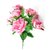 ALRAZA Pink Rose Artificial Flowers for Decoration  15 inch Pack of 1