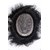 Sellers Destination  USA Base Monofilament Medium Density Human Hair Patch Toupee for Men (Natural Black,8x6)