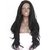 BUYERS CHAIN  Lace Front Synthetic hair Wig for Women Natural Wave Long Wigs Heat Resistant Fiber Hair Black ,22 Inches.