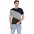 Ample Multicolour Kintted Cotton Round Neck Casual Men T-shirts pack of 2