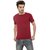 Ample Multicolour Kintted Cotton Round Neck Casual Men T-shirts pack of 2