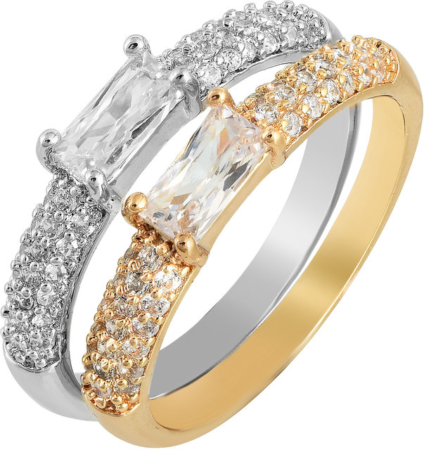 Buy Gold plated cz ring - 24k gold plated ring - engagement ring - wedding  online at aStudio1980.com