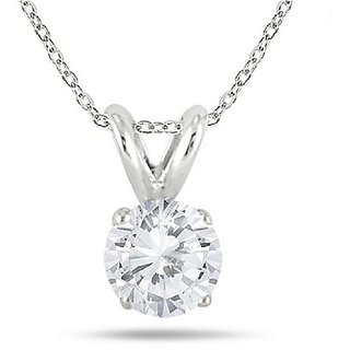                       CEYLONMINE  american diamond stone pendant natural & lab certified stone diamond pendant for women & girls                                              