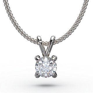 CEYLONMINE Daimond Pendant Precious stone original & GLI certified stone american dimaond silver pendant for women & girls CEYLONMINE Daimond Pendant Precious stone original & GLI certified stone american dimaond silver pendant for women & girls