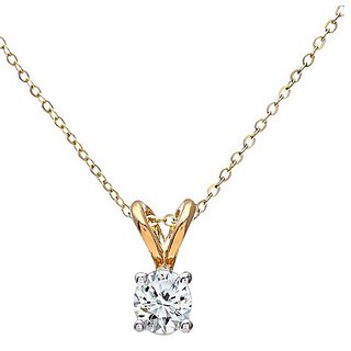 CEYLONMINE Natural Diamond Pendant original & unheated stone ( american diamond ) gold plated pendant for unisex CEYLONMINE Natural Diamond Pendant original & unheated stone ( american diamond ) gold plated pendant for unisex
