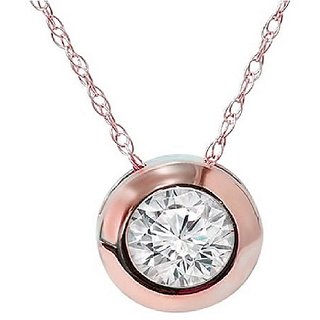CEYLONMINE American Diamond pendant natural & original stone pendant for women & girls CEYLONMINE American Diamond pendant natural & original stone pendant for women & girls