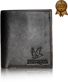 Nitrogen Tan Artificial Leather Men's Wallet (NGW-11-BK)