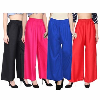                       Uner Fre size Causal Rayopn palazzo (4)                                              