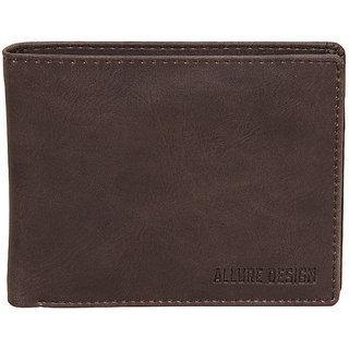 Allure Design Mens Formal Non Leather Designer Wallet