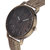 Zesta Combo Pack Of A Wooden Style Brown Watch With A Brown Wallet And A Brown Belt