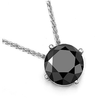 CEYLONMINE 9.25 sterling silver/ white gold plated stylish Agate Pendant for women & girls ( hakik agate stone )