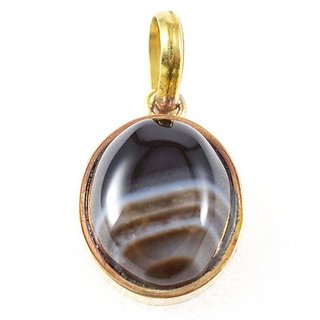 CEYLONMINE- 9.25 ratti Sulemani Pendant stone original & GLI certified stone hakik gold nplated pendant for women & girls CEYLONMINE- 9.25 ratti Sulemani Pendant stone original & GLI certified stone hakik gold nplated pendant for women & girls