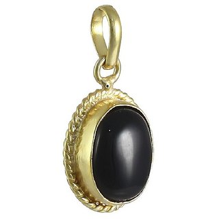                       CEYLONMINE -Hakik Agate pendant natural & original stone  gold plated pendant for women & girls 9.25 ratti                                              