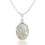 CEYLONMINE opal pendant 9.25 ratti unheated & certified gemstone silver pendant for uniex