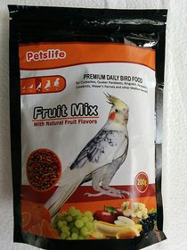 Petslife Cockatiles Birds food 200g - Daily Birds food