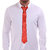 Missmister Satin Silk Red Necktie Men Clothing Accessory Formals