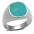 Ceylonmine- Natural Firoza (Turquoise) Stone Silver Ring Lab Certified Turquoise 9.25 Carat Gemstone Ring For Unisex