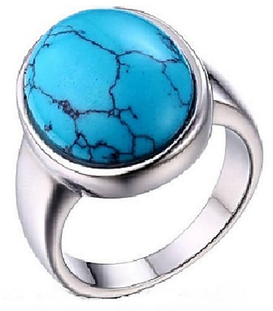 Santa Fe Spirit Womens Blue Mojave Turquoise Ring